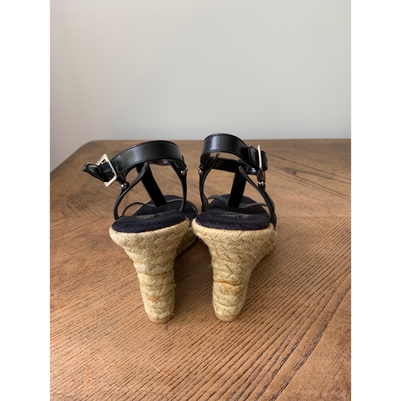 NWOB Etienne Aigner Strappy Wedge Sandals - Picture 3 of 8